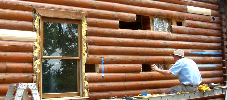 Log Home Repair Scotts,  North Carolina